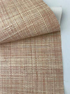 Eco-friendly raffia grasscloth wallpaper made from natural fibers, ideal for sophisticated homes and offices. - Product Image 4