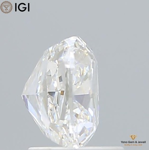 Diamant de laboratoire CVD certifié IGI, taille carrée coussin, 2,01 carats, couleur E, clarté VVS1, pour la collection de bijoux Royal Bride - Product Image 5