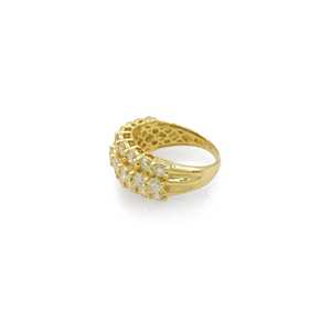 Anillo de Compromiso y Boda con Diamante Blanco Natural de Corte Redondo de 2.70 Ct para Mujer, Plata de Ley 925, Joyería Fina al por Mayor - Product Image 3