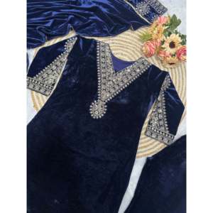 Ensemble haut et dupatta de soirée de créateur, élégant palazzo pour les occasions de club - Product Image 5