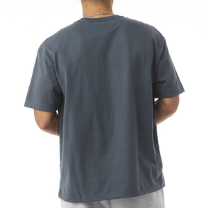T-shirt décontracté pour homme à manches courtes, col rond, coupe ample, imprimé pieuvre monstre marin, logo imprimé en relief, polyester/coton, grandes tailles - Product Image 2