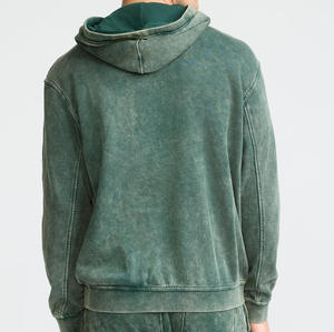 Sudadera con Capucha Unisex de Alta Calidad, 100% Algodón, Forro Polar para Invierno, con Bolsillo, Diseño Personalizable para Bordado, Ecológica, 430g - Product Image 2