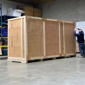 Cajas de Madera para Almacenamiento, Caja de Transporte sin Fumigación, Caja Grande de Madera Contrachapada para Envío - Product Image 1