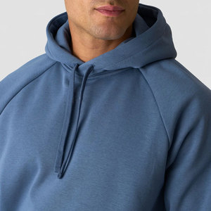 Nouveau design de panneau, prix d'usine de gros, matière confortable, respirant, avec capuche et poches, pull-over grande taille pour hommes - Product Image 4