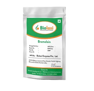 Estratto di ananas in polvere bromelina enzima 100 000 U/g alta attività enzimatica additivo alimentare bromelina enzima polvere alla rinfusa