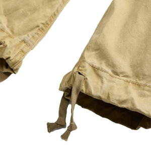 Luxury heritage cargo Men Cargo Pants Cotton Poplin Wide Leg Vintage <b>Drawstring</b> Hem Premium Workwear Custom Streetwear OEM - Product Image 5