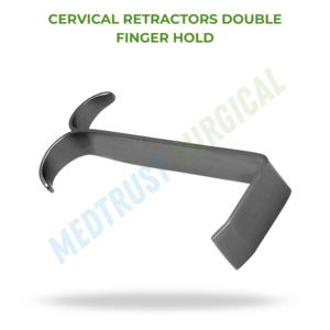Retractores Cervicales de Doble Agarre para Dedos, Retractor Quirúrgico de Columna Vertebral para Cirugía Anterior Cervical - Product Image 2