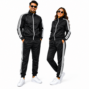 Chándal Deportivo Informal para Hombre, Tejido en Poliéster, Corte Ajustado, Transpirable, para Correr, Gimnasio, Entrenamiento, Servicio Personalizado OEM - Product Image 3