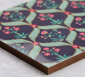 Ensemble de 6 sous-verres en MDF, accessoires de décoration de table pour tasses à thé, mugs à café, verres - Product Image 3