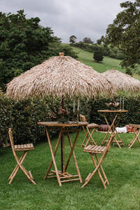 Cheap Price Bamboo <b>Parasol</b> Umbrella Outdoor Patio Palm Leaf Umbrella with Bamboo Stand for Garden Beach Resort Made in Vietnam - Product Image 6