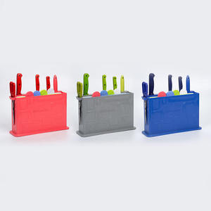 Juego de Cuchillos JAYA MATA JM78 de 10 Piezas con Tablas de Cortar, Bloque de Almacenamiento, Hojas de Acero Inoxidable, Mangos de Plástico, Aptos para Lavavajillas - Product Image 6