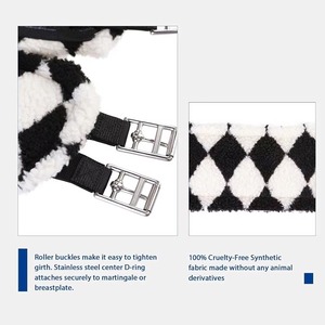 Cinturones de Cuero para Montar a Caballo de Alta Calidad, Tamaños Personalizables, Acolchado Suave, Hebillas de Acero Inoxidable Duraderas, Personalizados - Product Image 3