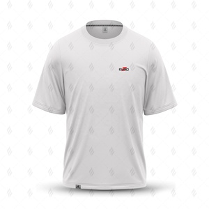 T-shirt en coton tricoté décontracté pour homme, tissu respirant et léger, fabricant prenant en charge les solutions ODM OEM et le branding - Product Image 1