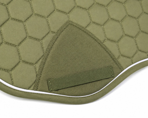 Tapis de selle d'obstacles personnalisé en silicone et polyester matelassé, respirant et durable – Fabricant OEM - Product Image 4