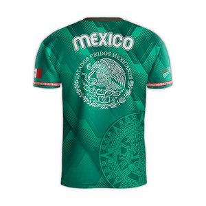 Maglia da Calcio Personalizzata 2026 per Uomo, <span class=keywords><strong>Vintage</strong></span>, 100% Poliestere Traspirante, Comoda, Manica Corta, Stampa a Trasferimento Termico, UPF - Product Image 3