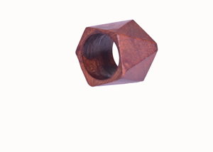 Anneau de serviette en bois géométrique, design moderne, accessoire de table durable, largeur 5 cm - Product Image 5