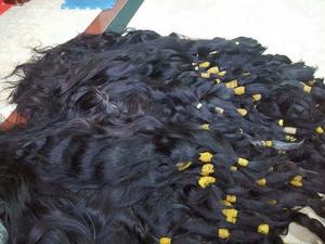 100% VRAC DE CHEVEUX DE BÉBÉ BLANCHIMENT VRAI CUTICULE VIERGE ALIGNÉ EXTENSION DE CHEVEUX HUMAINS À TRAME UNIQUE-Produit couleur de haute qualité - Product Image 6