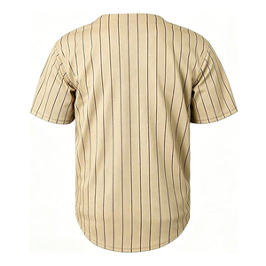 Premium Wholesale Youth Mens <b>Strip</b> Custom Baseball Jerseys Sublimated Embroidery Button Baseball Jersey - Product Image 6