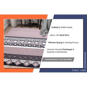 Alfombras y Tapetes de Algodón Estampados, Alfombras Hechas a Mano con Diseños Personalizados y Tapetes para Pasillo a Precio Económico - Product Image 6
