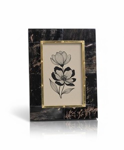 Handcrafted Eco-Friendly Bone Inlay Photo <b>Frame</b> with Modern <b>Design</b> Natural Color Customized Shape for Home Decoration - Product Image 6
