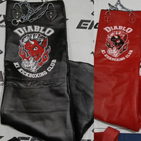 Sac de frappe professionnel en cuir 2026 avec remplissage de sable pour entraînement de boxe et de kick-boxing 25KG