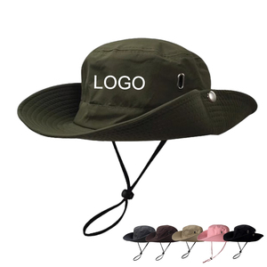 Gorra Deportiva Impermeable con Logotipo Bordado Personalizado, Unisex, de Terciopelo Sólido, Casual, con Protección Solar, de Secado Rápido, Estilo Pescador - Product Image 4