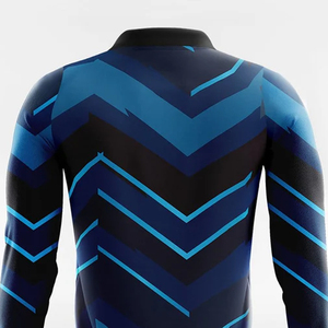 Diseño elegante, jersey de sublimación personalizado para hombre, estampado, manga larga, transpirable, de secado rápido, talla grande a precio razonable. - Product Image 4