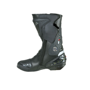 รองเท้ามอเตอร์ไซค์หนังระบายอากาศได้ดี ปรับแต่งได้ตามต้องการ กันน้ำ พร้อมซิปปิด  มีโลโก้สั่งทำได้ มีไซส์สำหรับผู้ใหญ่ - Product Image 3