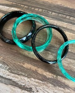 Brazalete de Perlas y Resina Clásico Hecho a Mano, Joyería de Moda para Mujer para Aniversario u Ocasión Especial - Product Image 6