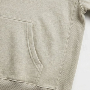 Sweat-shirt à capuche ample en coton pur pour femme, avec logo personnalisé brodé, de haute qualité, vêtements décontractés et sportifs - Product Image 5