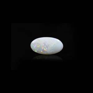 Natural Yellow Opal Cabochon 20mm-5.7 Carat Certified Fine Gemstone - Product Image 2