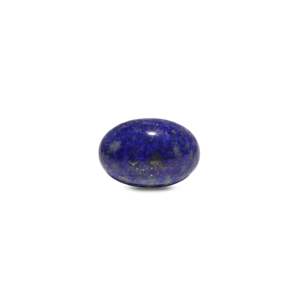 Natural Lapis Lazuli Loose Gemstone-8.35 Carat Certified Pear Cabochon - Product Image 1