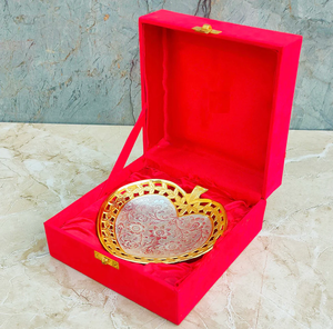 Mejor Tazón de Caramelos de Latón de Diseño, Directo del Fabricante en India, Tazón de Latón en Forma de Corazón, Precio al por Mayor - Product Image 4