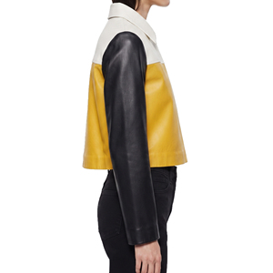 Women Turn-Down-Collar <b>Leather</b> Fringe <b>Jackets</b> Female <b>Leather</b> Fringe Zipper <b>Jackets</b> Ladies <b>Long</b> Sleeve <b>Leather</b> Fringe <b>Jacket</b> - Product Image 3