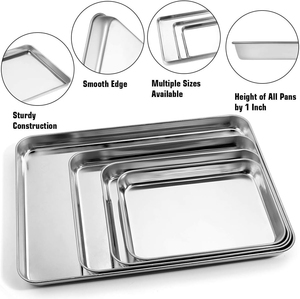 Molde para hornear profesional diseñado para pasteles, galletas, brownies, pan, muffins y repostería caseros perfectos, con un diseño duradero. - Product Image 3