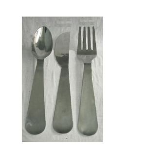 Fourchette cuillère en aluminium coulé de haute qualité avec finition polonaise miroir décoration murale finition polie au prix de gros - Product Image 2