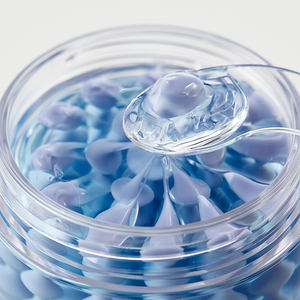 MEDITHERAPY Crème hydratante double couche bleue pour le visage, hydratation intense et apaisante pour tous types de peaux, 80 unités par boîte - Product Image 4