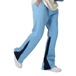 Jeans Streetwear de Haute Qualité pour Hommes, Coupe Large, Logo Personnalisé, Couleur Unie, Pantalon Large pour Hommes - Product Image 1