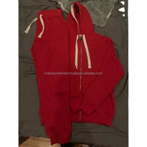 Sweats à capuche unis avec option de taille plus Survêtements à fermeture éclair pour survêtement de jogging Top List survêtements - Product Image 5