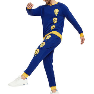 Vêtements de sport unisexes personnalisés OEM, coupe-vent pour homme avec pantalon de jogging, polyester et coton - Product Image 4