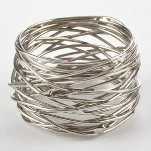 Gorgeous Napkin Rings Holder for Wedding Party Dinner Table Decoration <b>Tree</b> <b>Branch</b> Napkin Rings for Dinner - Product Image 5