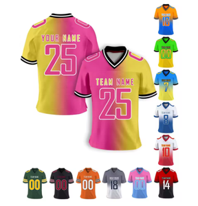 Camiseta de fútbol personalizada para equipo, catorce colores, nombre y número personalizados gratuitos, camiseta de manga corta a juego con el equipo, camiseta de fútbol - Product Image 5