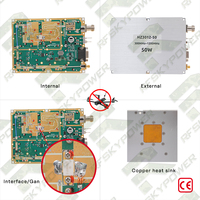 Module GaN 150W 300-1200MHz avec surveillance RS485 pour la sécurité des prisons, amplificateur de puissance RF anti-FPV C-UAS
