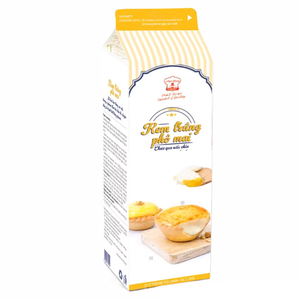Envío Rápido de Pedidos, Proveedor Mayorista de Exportación OEM/ODM, Crema No Láctea HALAL, Crema de Huevo, Crema de Huevo sin Cocinar 1KG, Dulce - Product Image 1