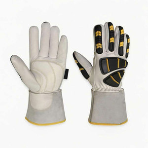 Gants de travail de qualité supérieure résistants aux chocs avec un design confortable et flexible pour les tâches quotidiennes, gants résistants aux chocs durables - Product Image 1