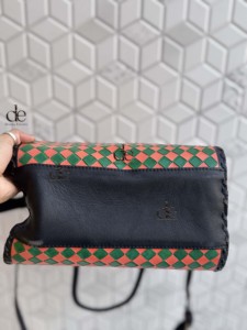 2026 Luxury Designer Hand Tooled Carving Leather Speedy Handbag Gypsy <b>Boho</b> Checkers Pattern Western Stylish Women Shoulder <b>Bag</b> - Product Image 4