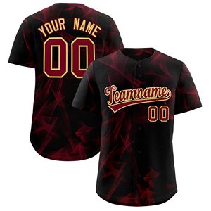 OEM Custom Sublimation Baseball Uniform Shirts Team Baseball Jersey Top Quality <b>Men</b> Baseball Jersey Sports Jerseys - Product Image 1