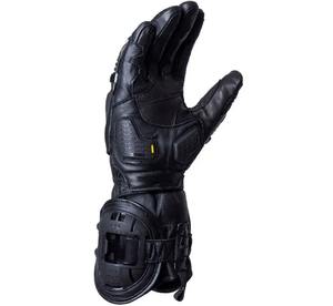 Gants de course pour moto en cuir véritable, coupe-vent, antidérapants, flexibles, à doigts complets - Product Image 5