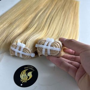 โรงงานขายส่งผม 12A 613 ราคาโรงงาน ชุดผมเวียดนามแท้สีบลอนด์แบบ Body Wave สำหรับจัดส่งทั่วโลกอย่างรวดเร็ว - Product Image 4