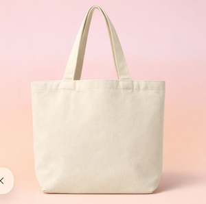 Sac de plage en toile imprimé personnalisé avec poignée d'épaule naturelle, logo personnalisé brodé, sac de shopping rayé - Product Image 2